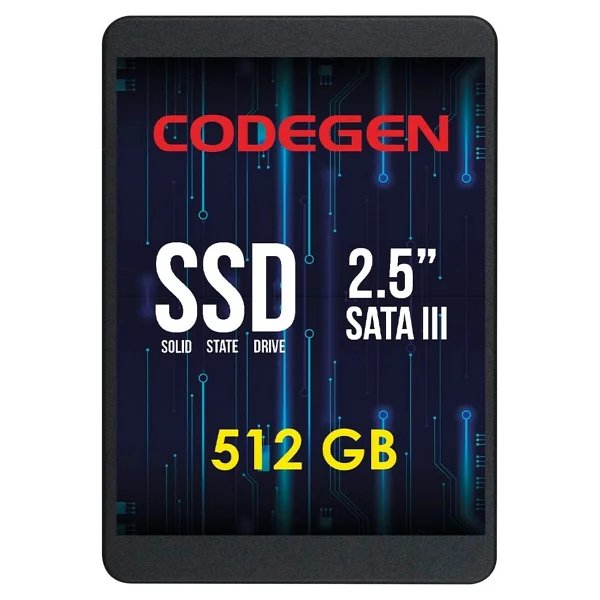 Codegen CDG-512GB-SSD25 SATA 3.0 2.5" 512 GB SSD - Görsel 4