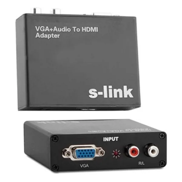 S-Link Sl-Vhc11 Vga To Hdmı Çevirici - Görsel 4