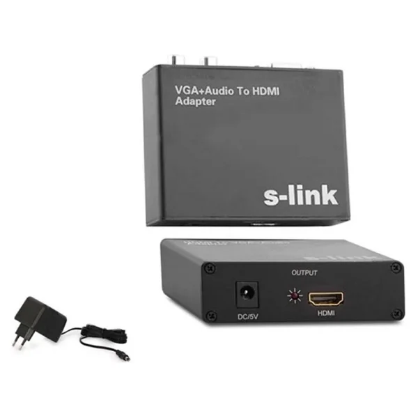S-Link Sl-Vhc11 Vga To Hdmı Çevirici - Görsel 5