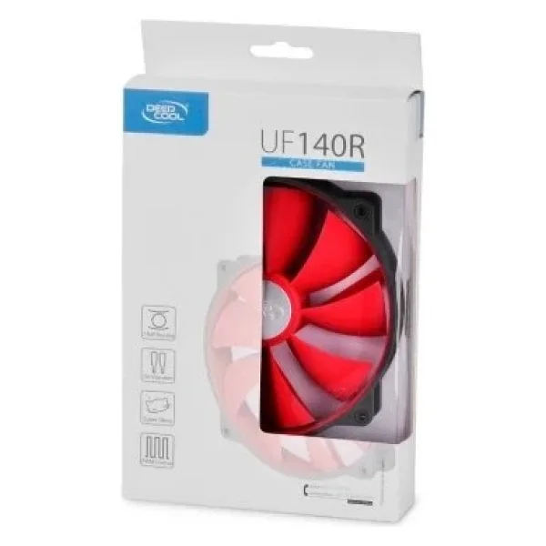 Deepcool Uf140r 14 Cm Kırmızı Kasa Fanı - Görsel 3