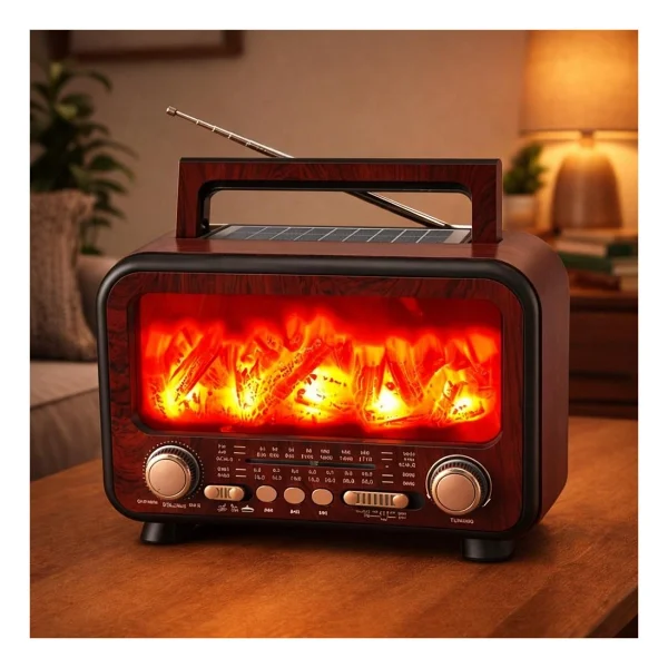 Everton Rt-754 Solar Bluetooth Nostaljik Radyo - Görsel 3