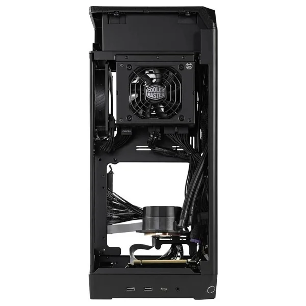 Cooler Master Ncore 100 Max Nr100-Mnnn85-Sl0 Fanlı Gri 850 W Mini Itx Bilgisayar Kasası - Görsel 3