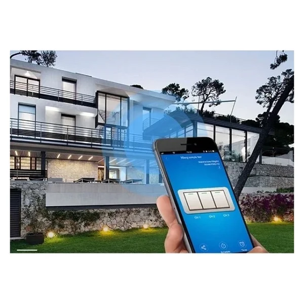 S-Link Swapp Sl-Eg33 Kablosuz Ve Dokunmatik 3'lü Wi-Fi Tuya Destekli Aydınlatma Anahtarı - Görsel 4