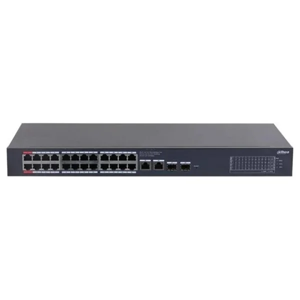 Dahua Cs4228-24gt-240 24 Port 10/100/1000 Mbps Yönetilebilir Gigabit Poe Switch - Görsel 2