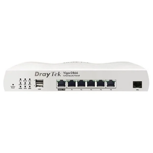 Draytek Vigor 2866 4 Port 1200 Mbps 5ghz Vdsl2 Modem - Görsel 5