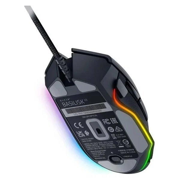 Razer Basilisk V3 Rz01-04000100-R3m1 RGB Optik Kablolu Oyuncu Mouse - Görsel 4