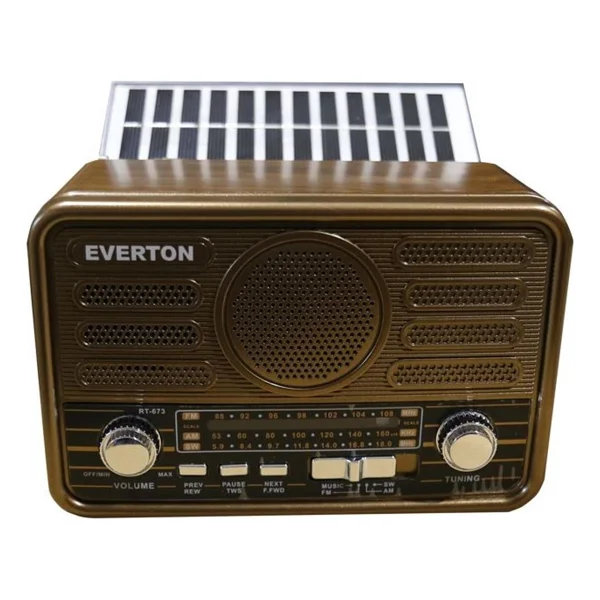 Everton Rt-673 Bluetooth Nostaljik Radyo - Görsel 7