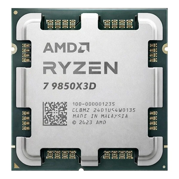 AMD Ryzen 7 9850x3d Am5 İşlemci - Tray - Görsel 2