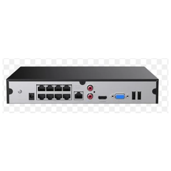 Tenda Tn3108-8p 4K Poe 8 Kanal Nvr Kamera Kayıt Cihazı - Görsel 4