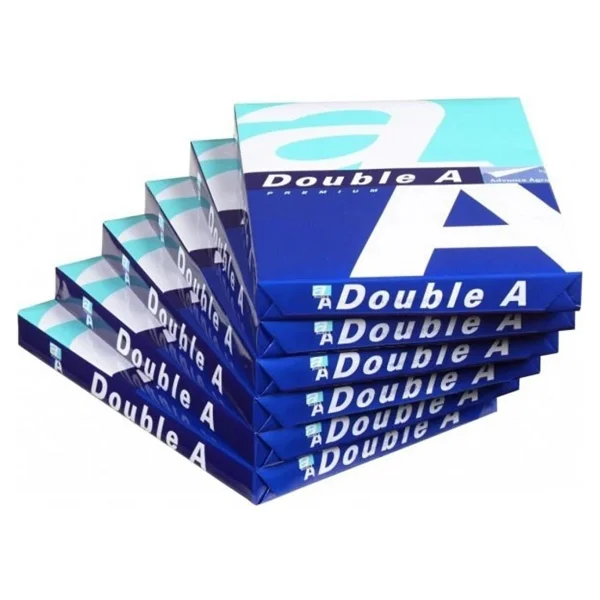 Double A A4 Fotokopi Kağıdı 80 Gr 2500 Sayfa Beyaz Renk 5 Paket/Koli Yüksek Kalite - Görsel 2