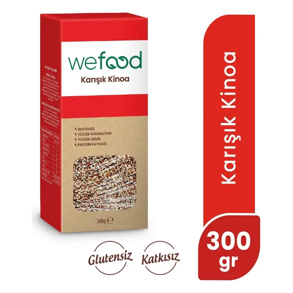 Wefood Karışık Kinoa 300 Gr - Görsel 4