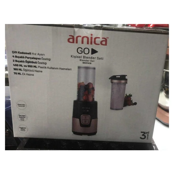 Arnica Go GH21410 300 W Rose Smoothie Blender - Görsel 4