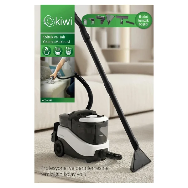 Kiwi Kcc-4330 Koltuk Ve Halı Yıkama Makinesi - Görsel 8