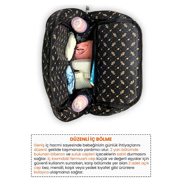 Stylo Working Mothers Backpack Bebek Bakım Çantası - Görsel 7