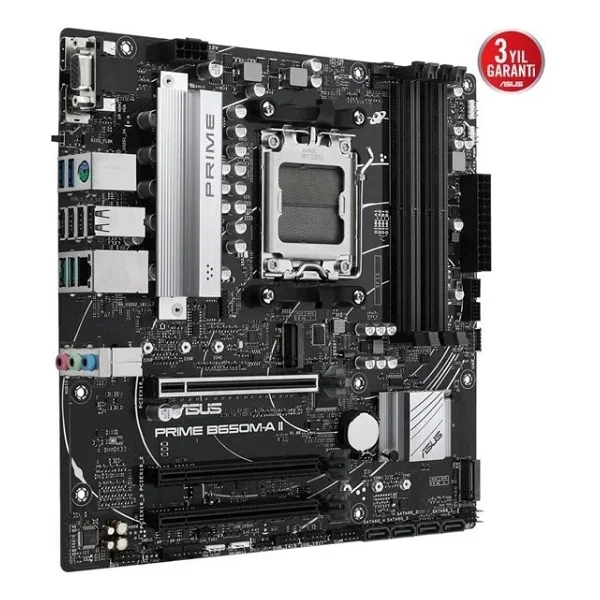 Asus Prime B650M-A II-CSM AMD AM5 DDR5 Micro ATX Anakart - Görsel 3
