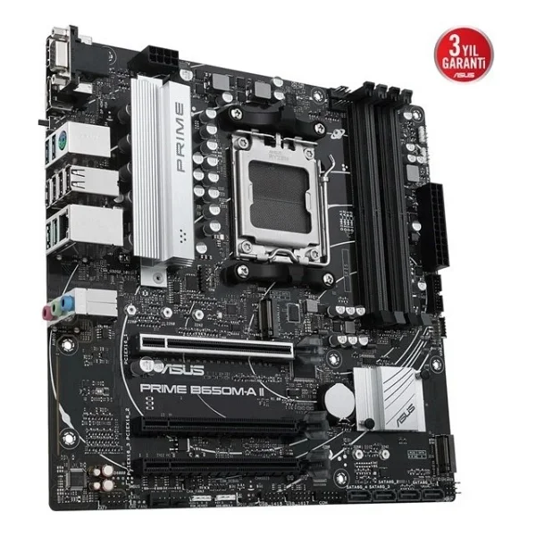Asus Prime B650M-A II-CSM AMD AM5 DDR5 Micro ATX Anakart - Görsel 4