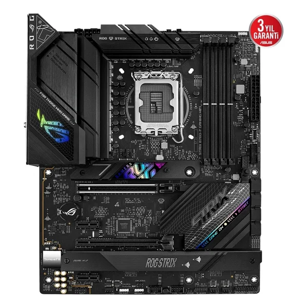 Asus ROG Strix B760-F Gaming Wi-Fi Intel LGA1700 DDR5 ATX Anakart - Görsel 2