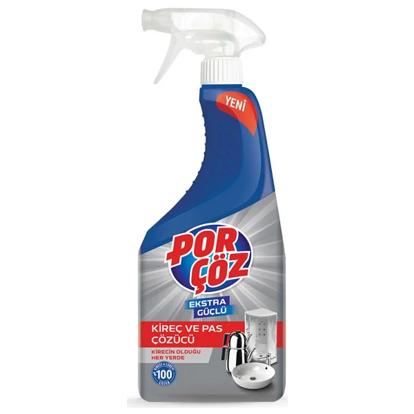 Porçöz Extra Güçlü Pas Ve Kireç Çözücü Sprey 750 Ml - Görsel 7