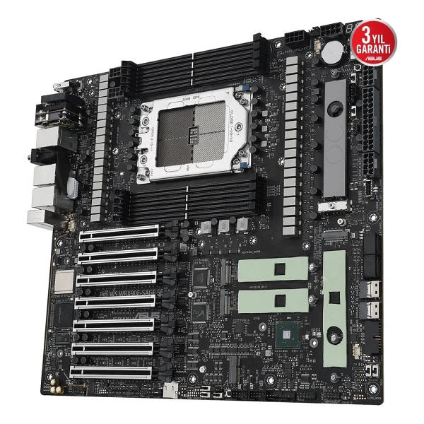 Asus Pro WS WRX90E-SAGE SE AMD AM5 DDR5 sTR5 E-ATX Anakart - Görsel 8