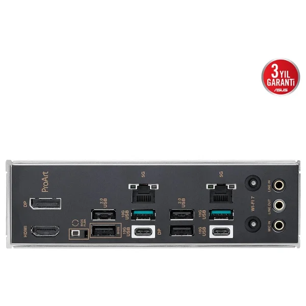 Asus Proart B850-Creator Wi-Fi Neo AMD Am5 DDR5 Atx Anakart - Görsel 9