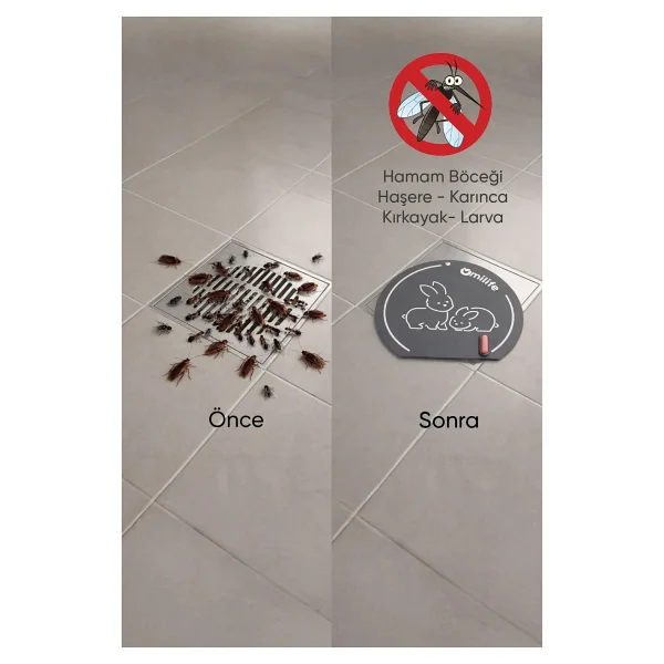 Omilife Gider Koku Önleyici Set 10 Adet Süzgeç Ve Silikon Mat Banyo Mutfak Lavabo Koruyucu - Görsel 4