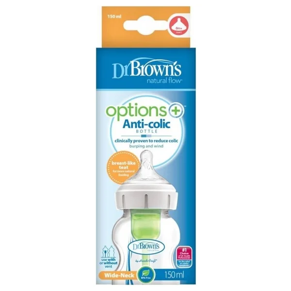 Dr. Browns Geniş Ağız Options+ Pp Biberon 150 Ml - Görsel 2