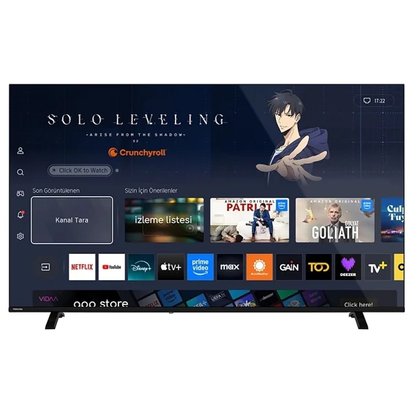 Toshiba 65QV1563DT 4K Ultra HD 65" 165 Ekran Uydu Alıcılı Smart LED TV