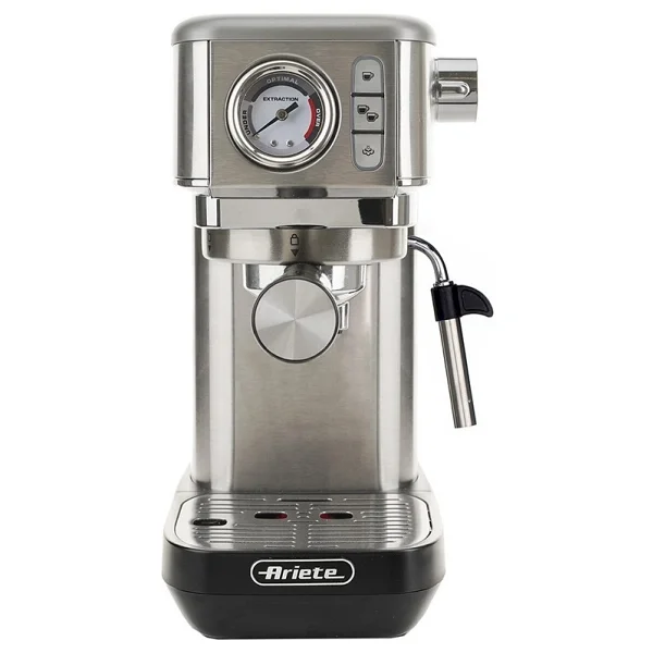 Ariete Moderna Slim 1381/10 Gümüş Manuel Espresso Makinesi - Görsel 5