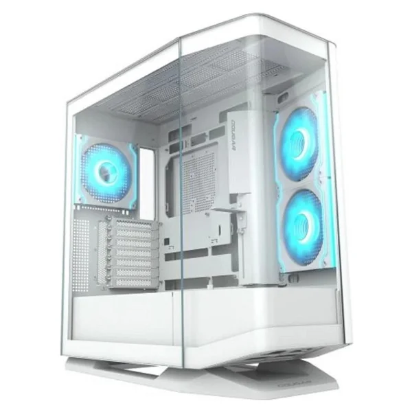 Cougar Fv270 RGB Cgr-58m6w-RGB Argb 4 Fanlı Beyaz E-Atx Oyuncu Kasası - Görsel 3