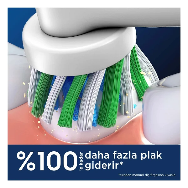 Oral-B Pro Cross Action X-Filament 2'li Diş Fırçası Başlığı - Görsel 5