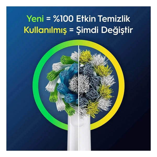 Oral-B Pro Cross Action X-Filament 2'li Diş Fırçası Başlığı - Görsel 7