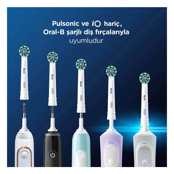 Oral-B Pro Cross Action X-Filament 2'li Diş Fırçası Başlığı - Görsel 8