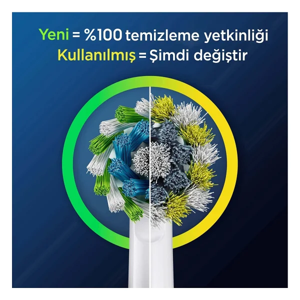 Oral-B Cross Action Clean Maximiser 6'lı Diş Fırçası Başlığı - Görsel 5