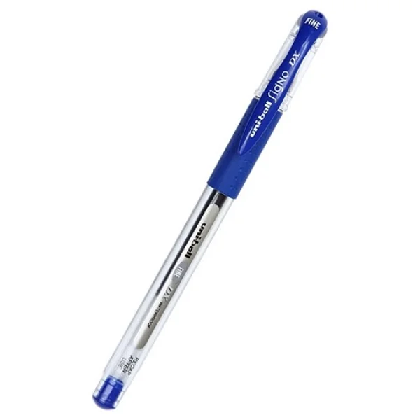 Uni-Ball Um-151 Signo Dx 0.38 Mm Mavi Jel Kalem - Görsel 7