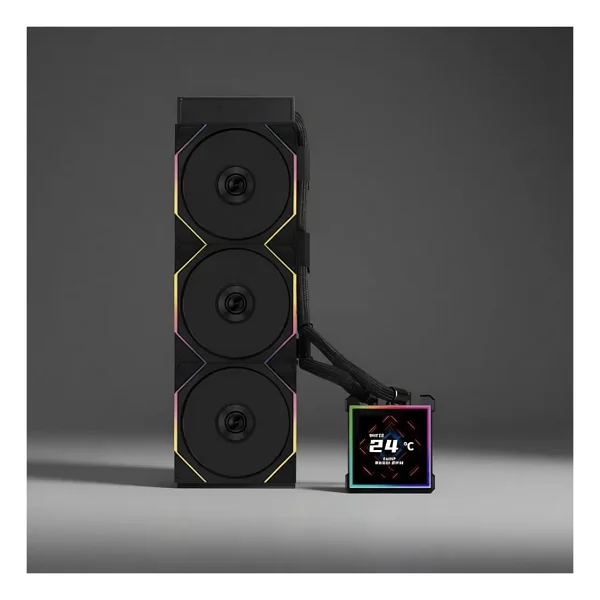 Lian Li Hydroshift Iı Lcd-S 360tl G89.Ghs2lcds36tb.00 Siyah İşlemci Sıvı Soğutucu - Görsel 7