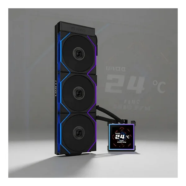 Lian Li Hydroshift Iı Lcd-S 360tl G89.Ghs2lcds36tb.00 Siyah İşlemci Sıvı Soğutucu - Görsel 8