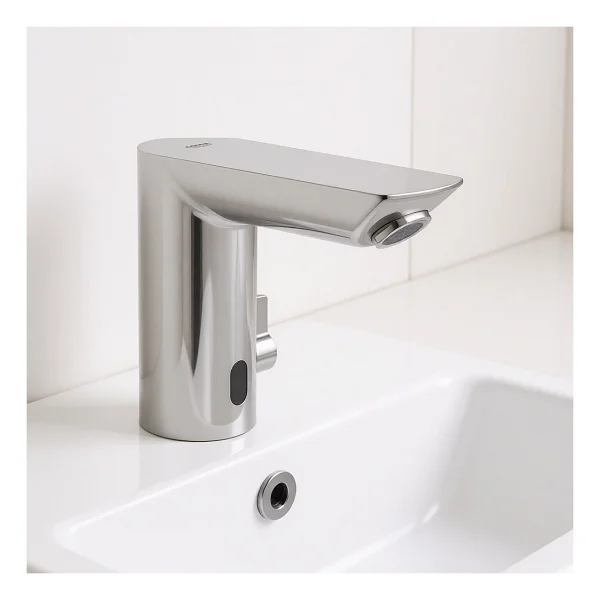 Grohe Bau Cosmopolitan E 36451000 Fotoselli Lavabo Bataryası - Görsel 4