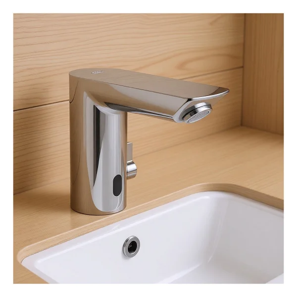 Grohe Bau Cosmopolitan E 36451000 Fotoselli Lavabo Bataryası - Görsel 5