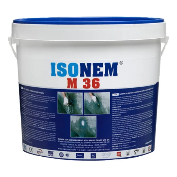 Isonem M 36 5 Kg Su Durdurma Tozu - Görsel 4