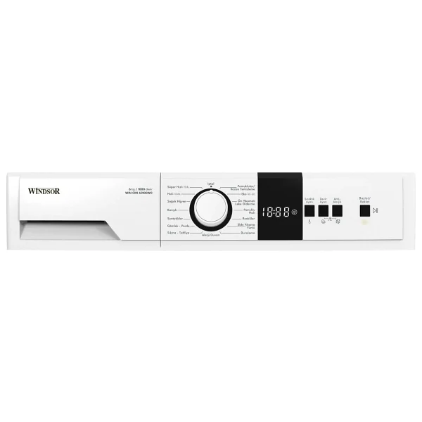 Windsor Cmı 60100w0 1000 Devir 6 Kg Çamaşır Makinesi - Görsel 4