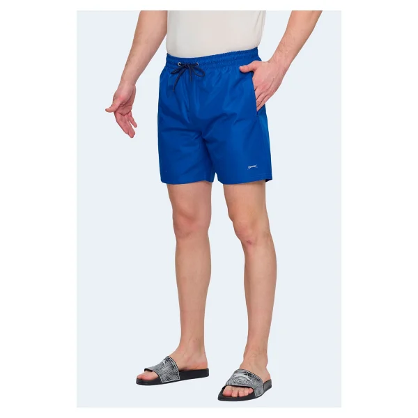 Slazenger Rodolf Saks Mavi Erkek Deniz Şortu - Görsel 6