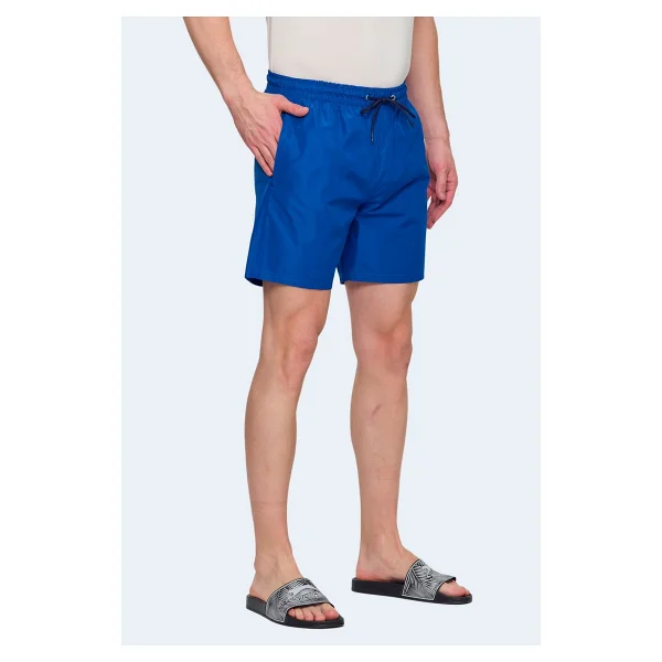 Slazenger Rodolf Saks Mavi Erkek Deniz Şortu - Görsel 9