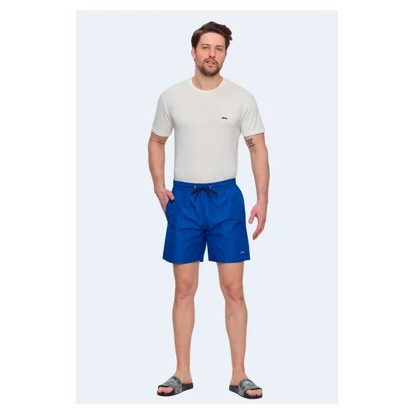 Slazenger Rodolf Saks Mavi Erkek Deniz Şortu - Görsel 10