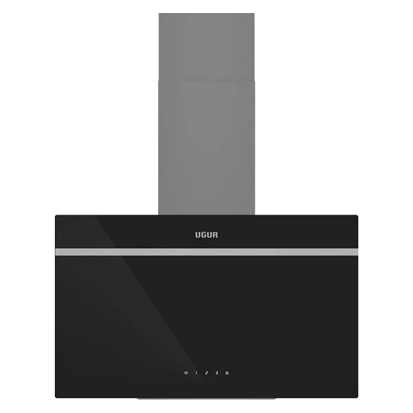 Uğur Uad 6011 Sa3dhd Siyah Duvar Tipi Davlumbaz - Görsel 2