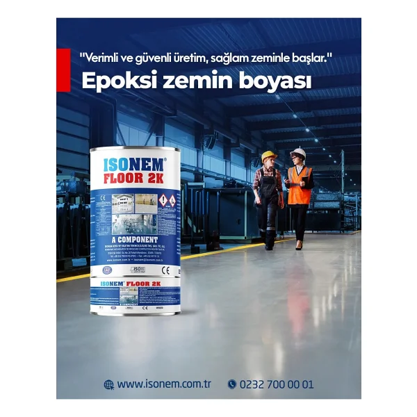 İsonem 2,25 Kg Shine Floor A+B Set - Görsel 3