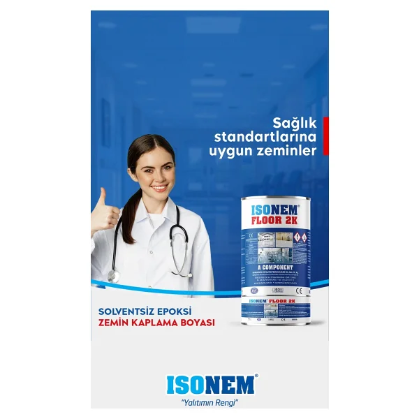 İsonem 2,25 Kg Shine Floor A+B Set - Görsel 4