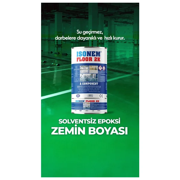 İsonem 2,25 Kg Shine Floor A+B Set - Görsel 5