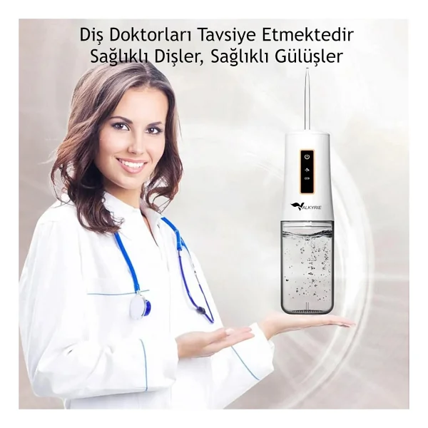 Valkyrie Sessiz Çalışma Diş Protez Bakım Ağız Duşu - Görsel 6
