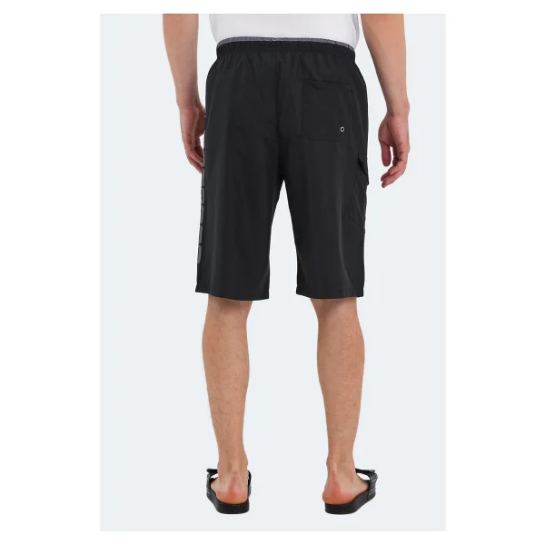 Slazenger Runist In Siyah Erkek Deniz Şortu - Görsel 7