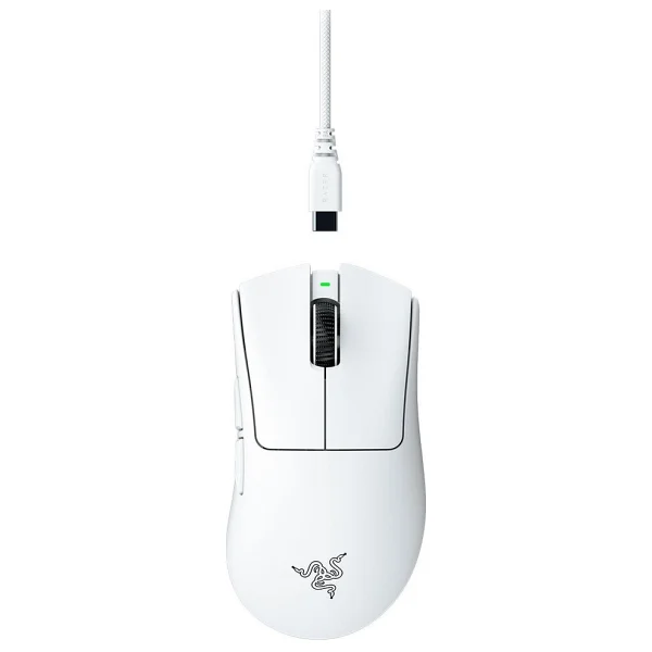 Razer Deathadder V4 Pro Rz01-05330200-R3u1 Beyaz Şarjlı Makrolu Optik Kablolu/Kablosuz Oyuncu Mouse - Görsel 10